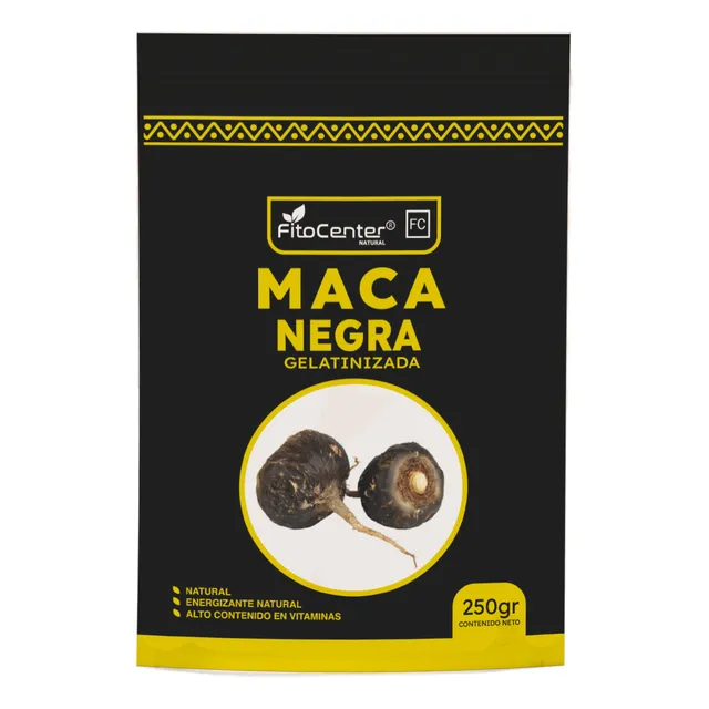 Maca Negra Gelatinizada Fitocenter Natural 250g