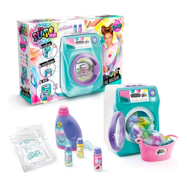 Maquina Fabrica De Slime Tie Dye Lavarropa Con Luz Y Sonido