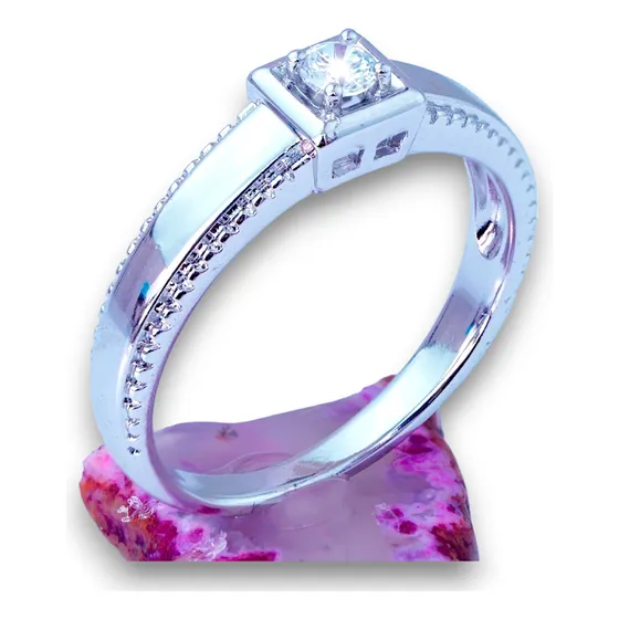 Anillos Compromiso Oro 18k Sortija Mujer Joyas Relojes Lujo