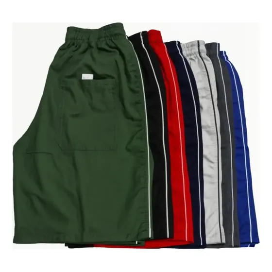 Kit 4 Bermudas Tactel Infantil E Juvenil Promoção