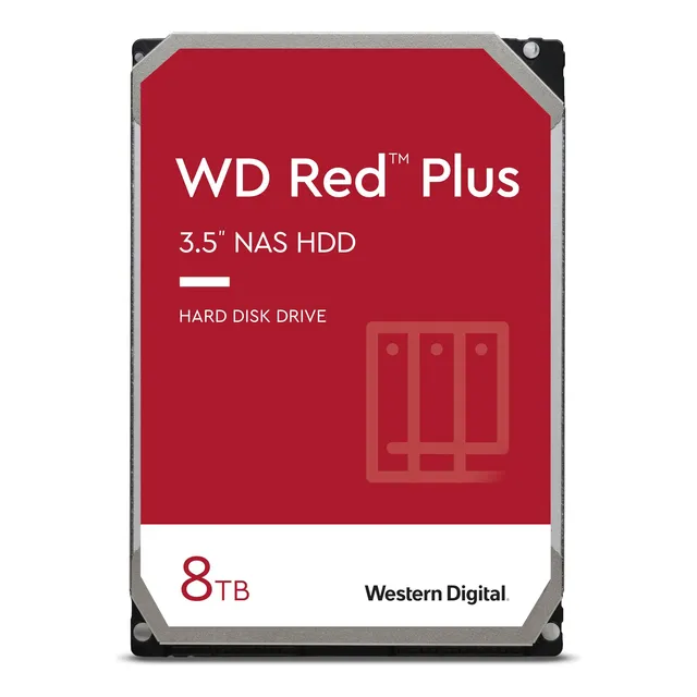 Disco Duro Interno Wd Red 8tb Nas - Clase De Rendimiento De