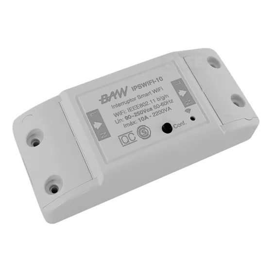 Interruptor Inteligente Domótica Wifi 10amp 220v Smart Life