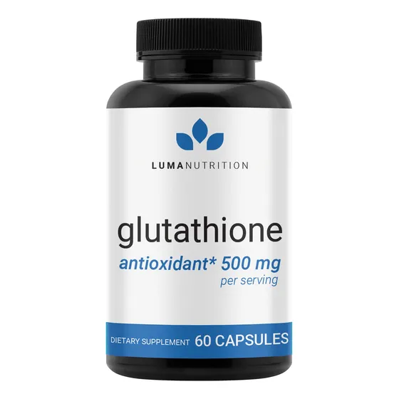 Suplemento Luma Nutrition Glutatión 500 Mg 60 Cápsulas