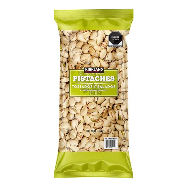 Pistaches Tostados Y Salados Kirkland 1.36kg