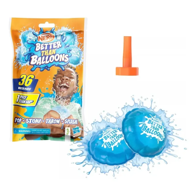 Globos De Agua Nerf Better Than Ballons 36 Piezas