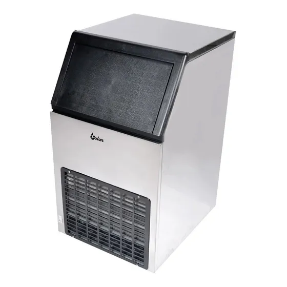 Máquina De Gelo Industrial Polar 45kg Dia Prata 220v Cor Cinza Ni4000B