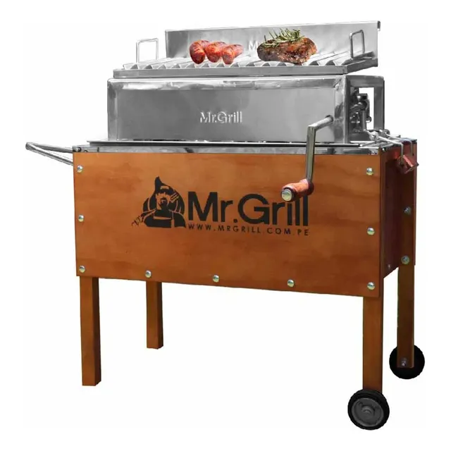 Caja China Mediana Premium Jr. Mixta + Parrilla Con Sistema 