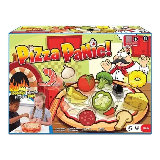 Juego De Mesa Pánico Pizza 26 Piezas