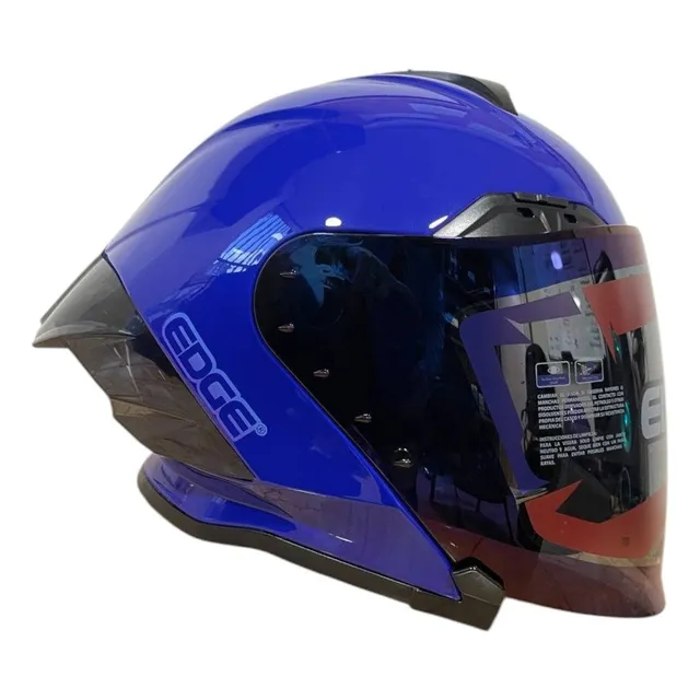 Casco Semi Integral Edge Phoenix Azul B