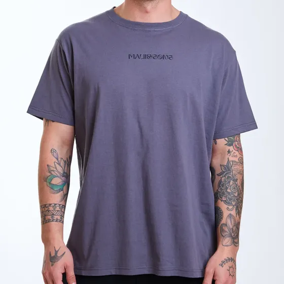 Polera Mc Nature Gris Hombre Maui And Sons