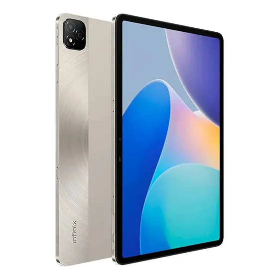 Tablet Infinix Xpad X1101b 11  4g 4gb+128gb Gold + Estuche Dorado