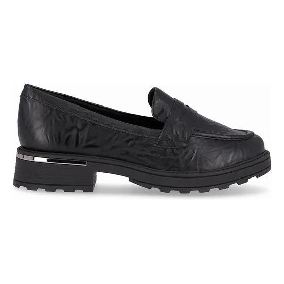 Mocasin Mujer Negro Gisa Piccadilly