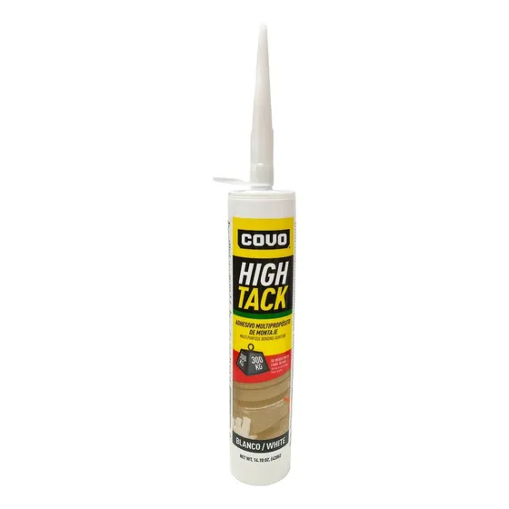 Pegamento Blanco Adhesivo High Tack Multiproposito (pack X6)
