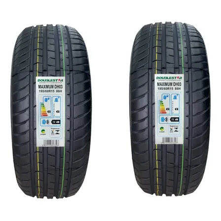 Kit De 2 Pneus 195/60r15 Doublestar Maximum Dh03 88 H