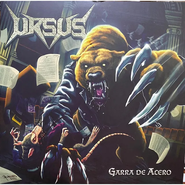 Disco Lp - Ursus / Garra De Acero. Album (2024)