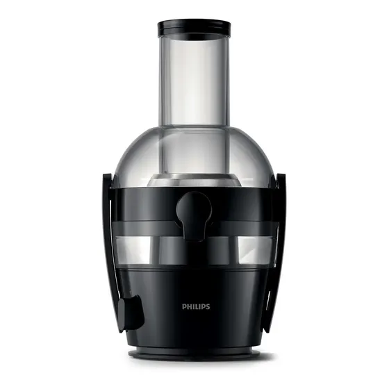 Juguera Eléctrica Philips Hr1855\u002F70 Viva Collection Negra 2l Color Negro | Cuotas sin interés