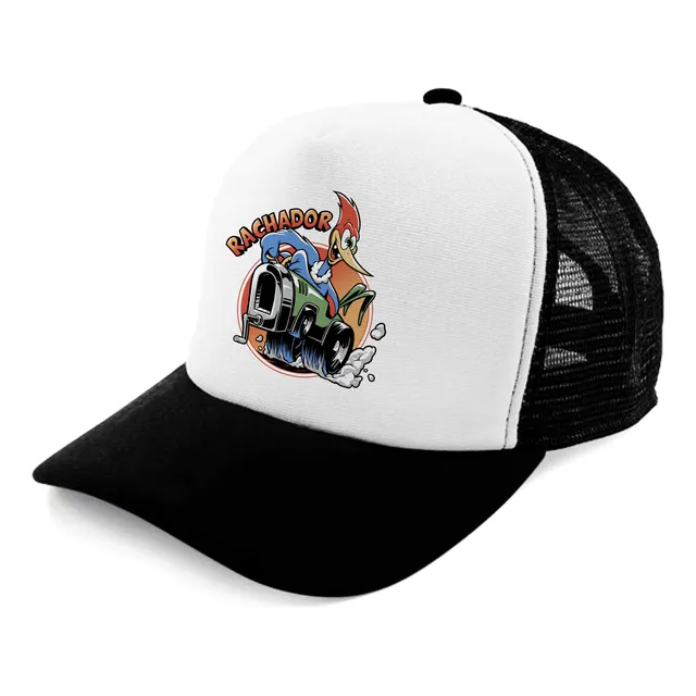 Boné Pica Pau Trator Rachador Geek Desenhos Antigos Trucker
