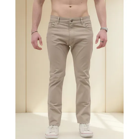 Pantalon Gabardina Clasico Hombre Baron Blonde