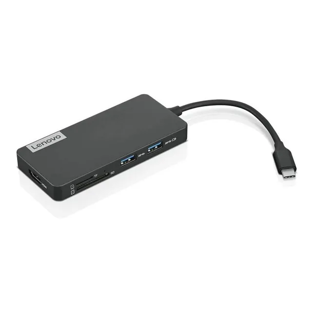Concentrador Lenovo Usb-c 7-en-1, Con Puerto De Carga Usb...