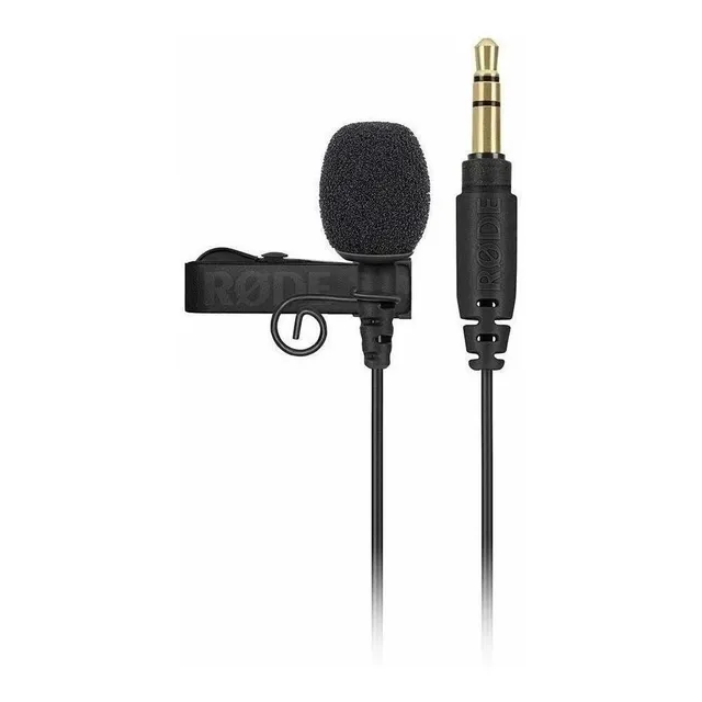 Micrófono Rode Lavalier Condensador Omnidireccional color negro