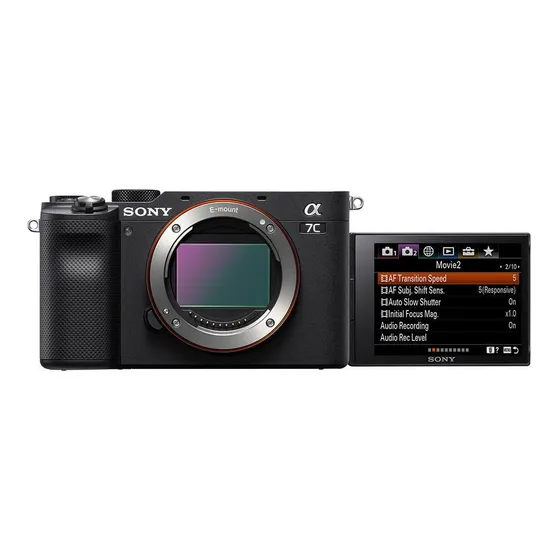 Camara Digital Mirrorless Sony Ilce-7c A7c A7 C Color Negro