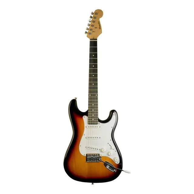 Guitarra eléctrica Memphis E10WS de aliso sunburst con diapasón de jacaranda