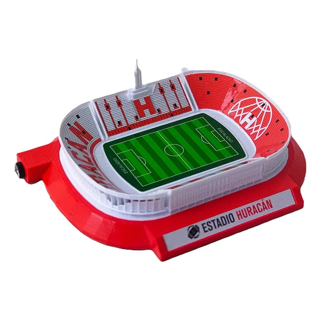 Replica Estadio Futbol Velador Led 3d Licencias Oficiales