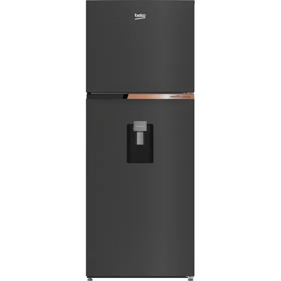 Refrigerador Heladera Inverter Beko Rdnt401 Inox Dark