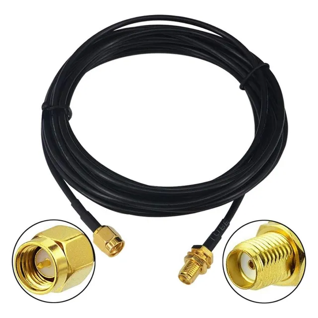 Cable Extensor Pigtail Sma Rg174 Coaxial Antena 10m[ Max ]