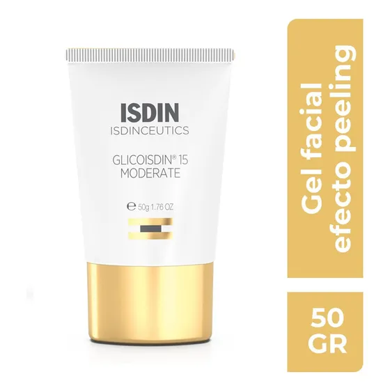 Glicoisdin Gel 15% Moderate Efecto Peeling 50gr Momento De Aplicación Noche Tipo De Piel Normal