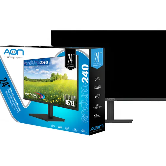 Monitor 24 Aon Endura-240 100hz Sin Bordes Ips