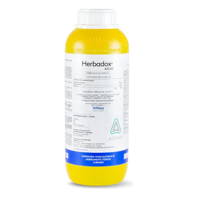 Herbadox Herbicida Agrícola Pendimentalin X 1 Litro