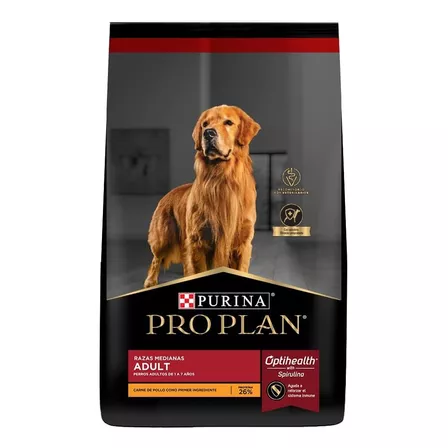 Alimento De Perro Pro Plan Adultos Razas Medianas De 17.5kg