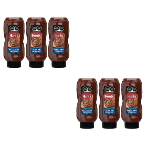 Salsa Bbq Hunt's 6 Pzas De 620 G