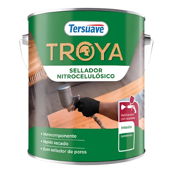 Sellador Nitrocelulosico Tersuave 1 Litro Para Madera Mf