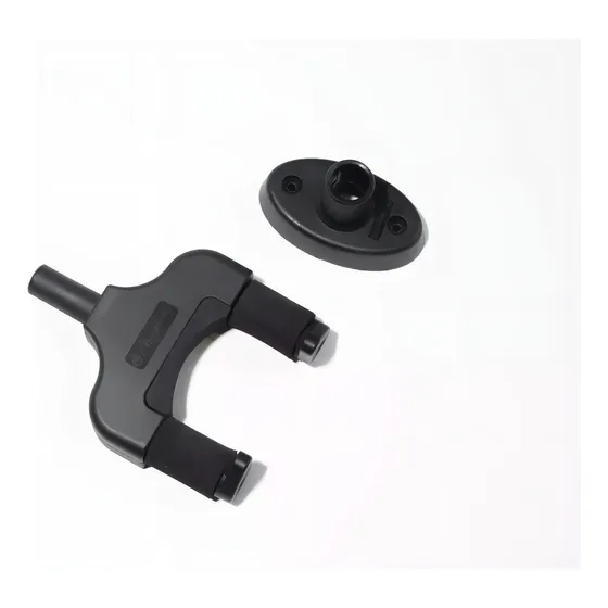 Soporte De Pared Para Guitarra Bajo Magma Negro Mah-1