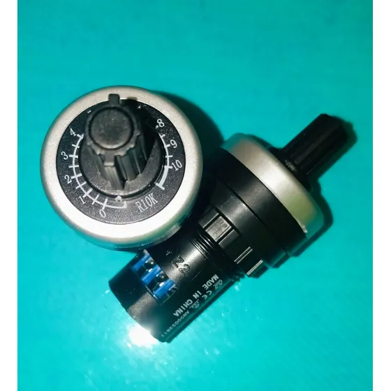 Potenciometro Rotativo 22mm 10 Kohm