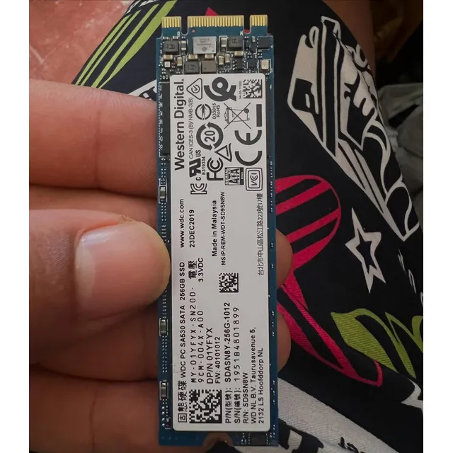 Disco Ssd M2 Sata De 256gb Western Digital 1 Mes De Garantia