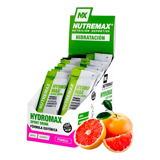 Hydromax Sport Drink Nutremax Electrolitos Sales X 20 Sobres