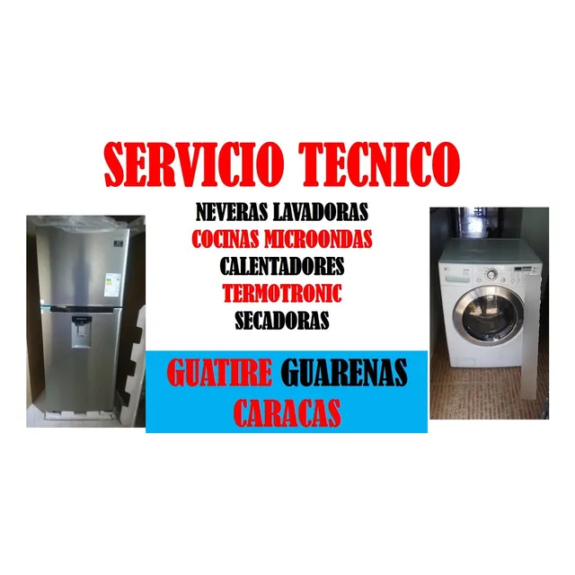 Lavadora Nevera Cocina Microonda Guarenas Caracas Reparacion