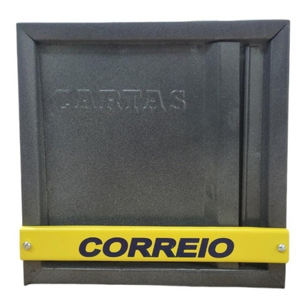 Caixa De Correio Carta Grade Vertical Comum, Portao Basica Caixa De Correio Carta Grade Vertical Comum, Portao Basica