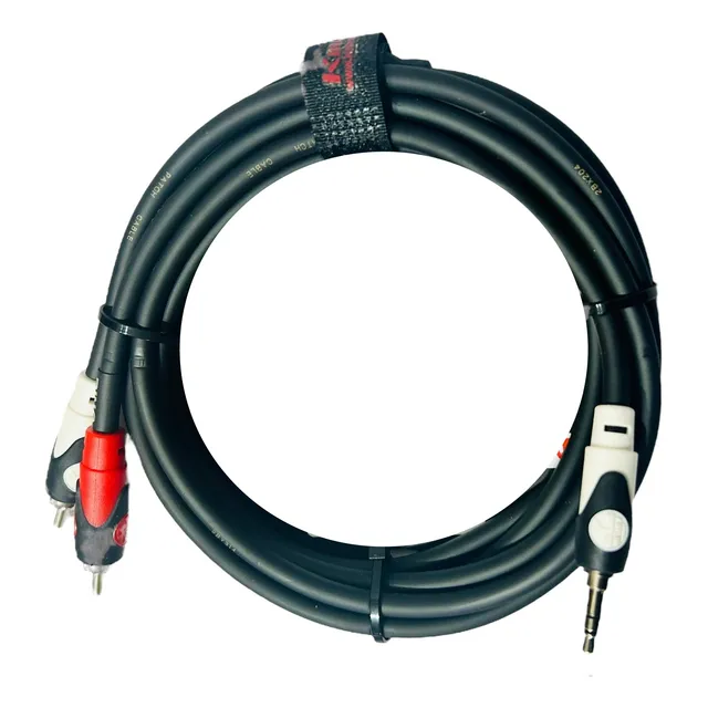 Cable Audio Profesional Plug A Rca 2 Mts Kirlin