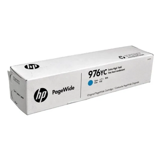 Cartucho De Tinta Hp Cian 976yc Pagewide P55250, P57750