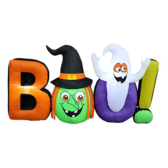 Inflables  Inflable De Halloween Bruja Y Fantasma
