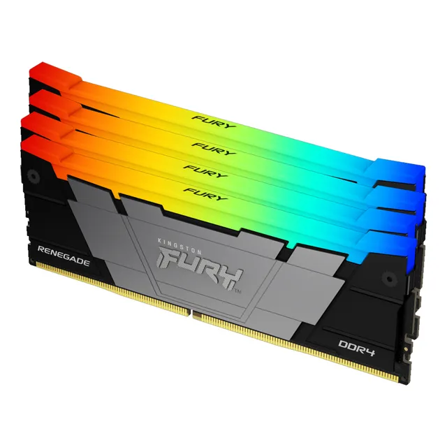 Kit Memoria Ram Kingston Fury Renegade Rgb Ddr4 32gb 3600mts
