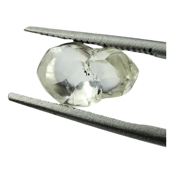 Diamante Bruto Natural 3,07ct Cor Branco Ótimo P/ Lapidação