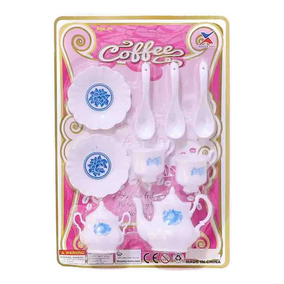 X3 Set De Te Blister Juguetes Niña Tetera Taza Abuela