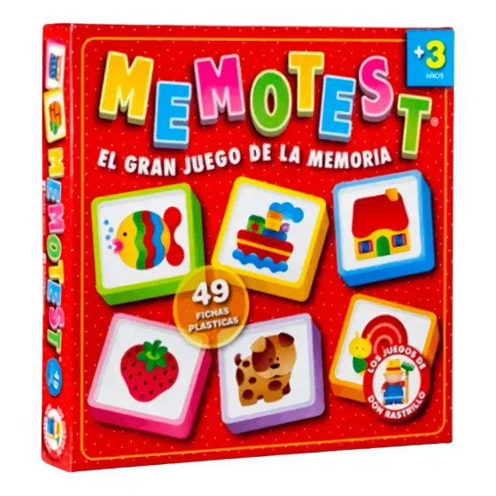 Juego de mesa Memotest Infantil Ruibal H418