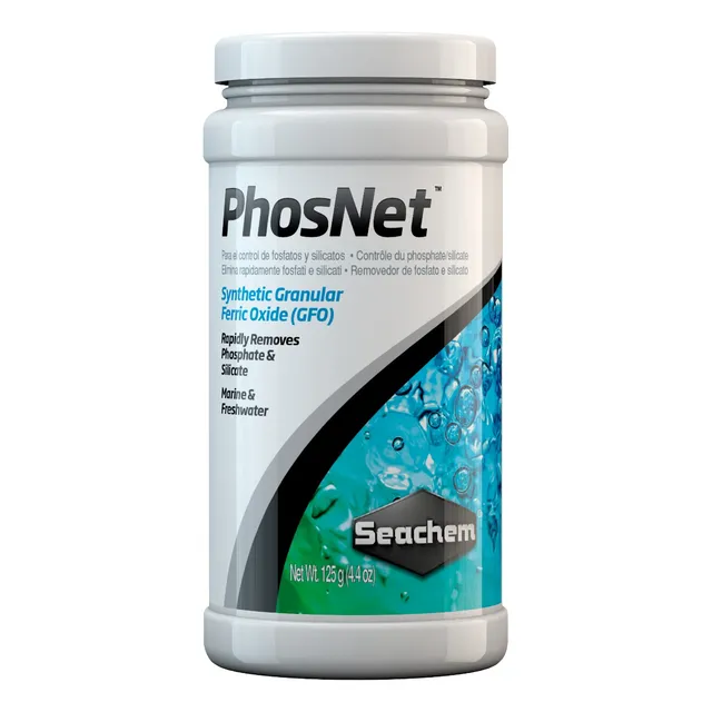Seachem Phosnet 125g Elimina Fosfato Silicato - Aqua Virtual