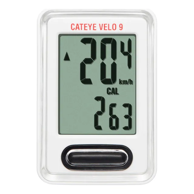 Computadora Para Bicicleta Cateye Velo 9 Medidor De Distan